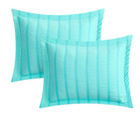 Chic Home Hadassah 10 Piece Striped Comforter Set 