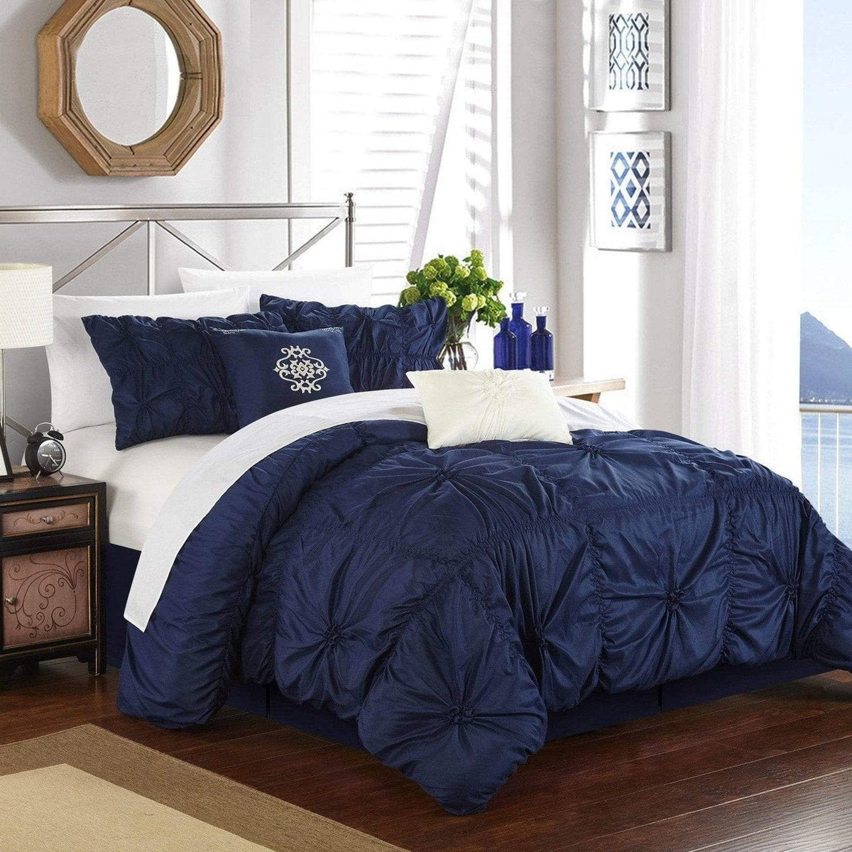 Chic Home Halpert 10 Piece Floral Comforter Set 