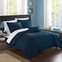 Chic Home Hartford 8 Piece Cotton Duvet Cover Set 