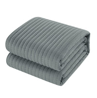 Chic Home Hayden 8 Piece Box Stitched Quilt Set 