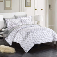 Chic Home Heather 7 Piece Reversible Comforter Set 