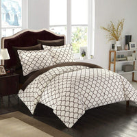 Chic Home Heather 7 Piece Reversible Comforter Set 