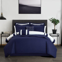 Chic Home Hortense 12 Piece Comforter and Quilt Set 