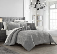 Chic Home Hubli 5 Piece Embroidered Comforter Set 