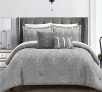 Chic Home Hubli 5 Piece Embroidered Comforter Set 
