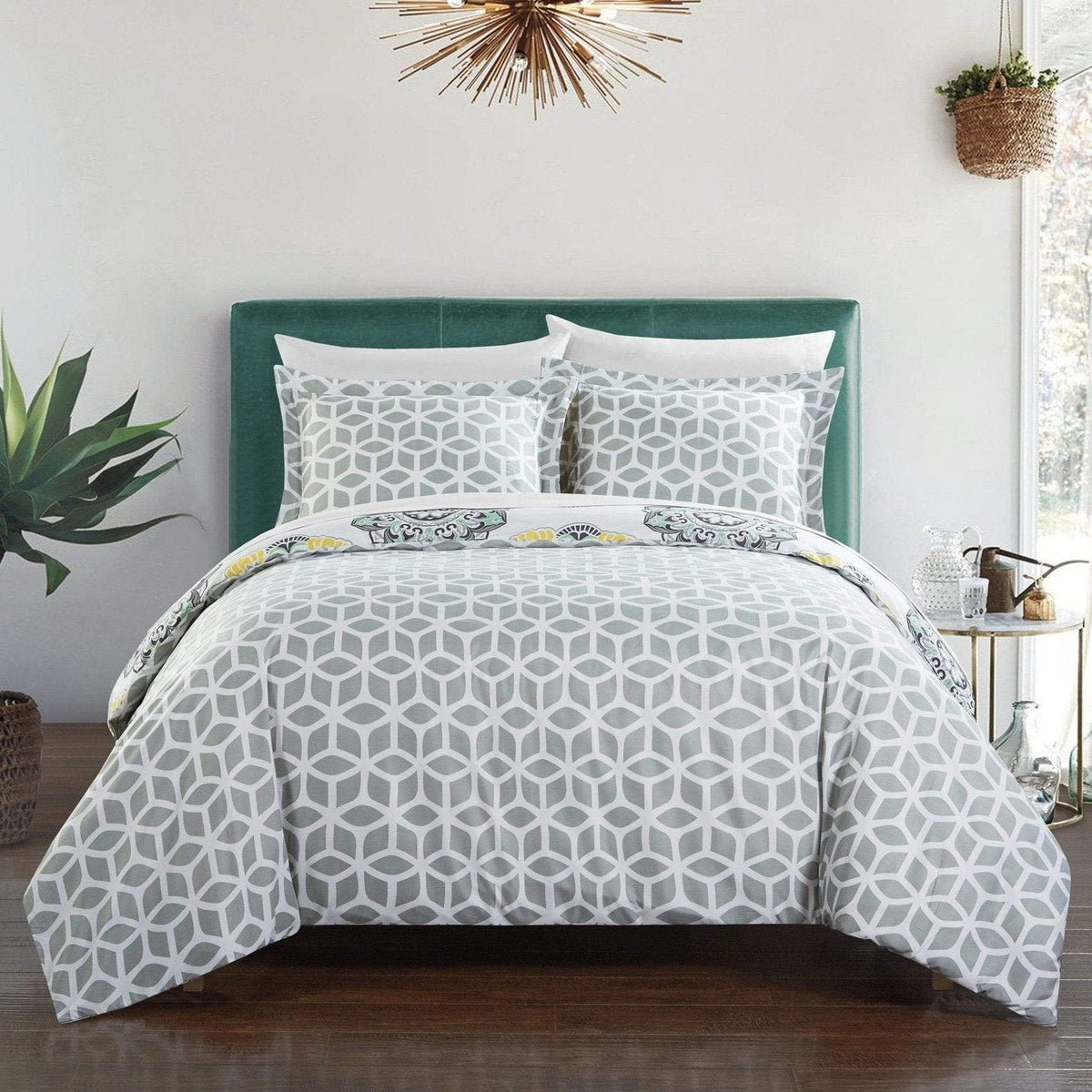 Chic Home Ibiza 7 Piece Boho Duvet Cover Set 