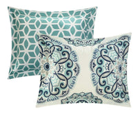 Chic Home Ibiza 7 Piece Boho Duvet Cover Set 