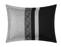Chic Home Idit 24 Piece Color Block Comforter Set 