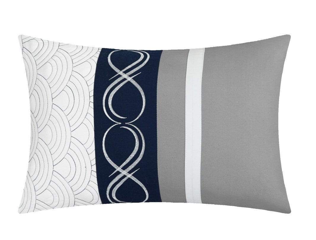 Chic Home Idit 24 Piece Color Block Comforter Set 