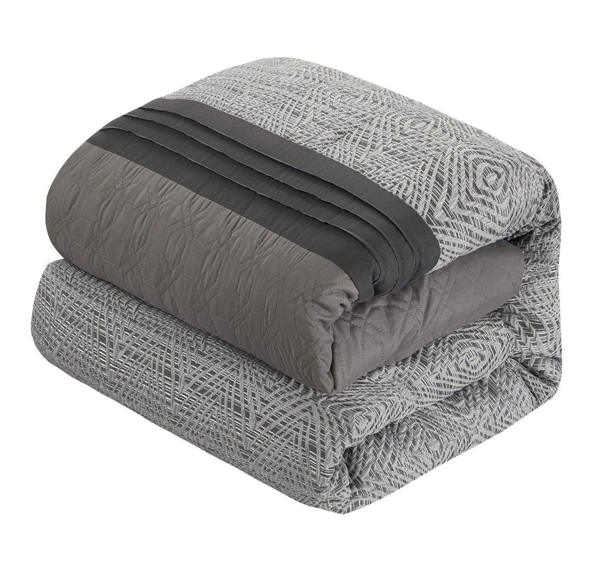 Chic Home Imani 10 Piece Jacquard Comforter Set 