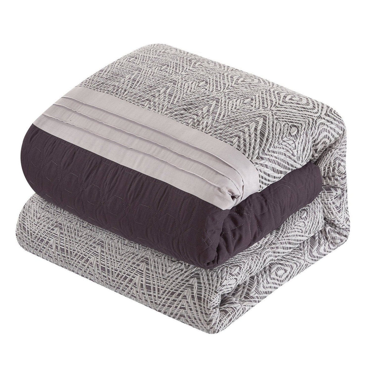 Chic Home Imani 6 Piece Jacquard Comforter Set 