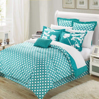 Chic Home Iris 11 Piece Floral Comforter Set 