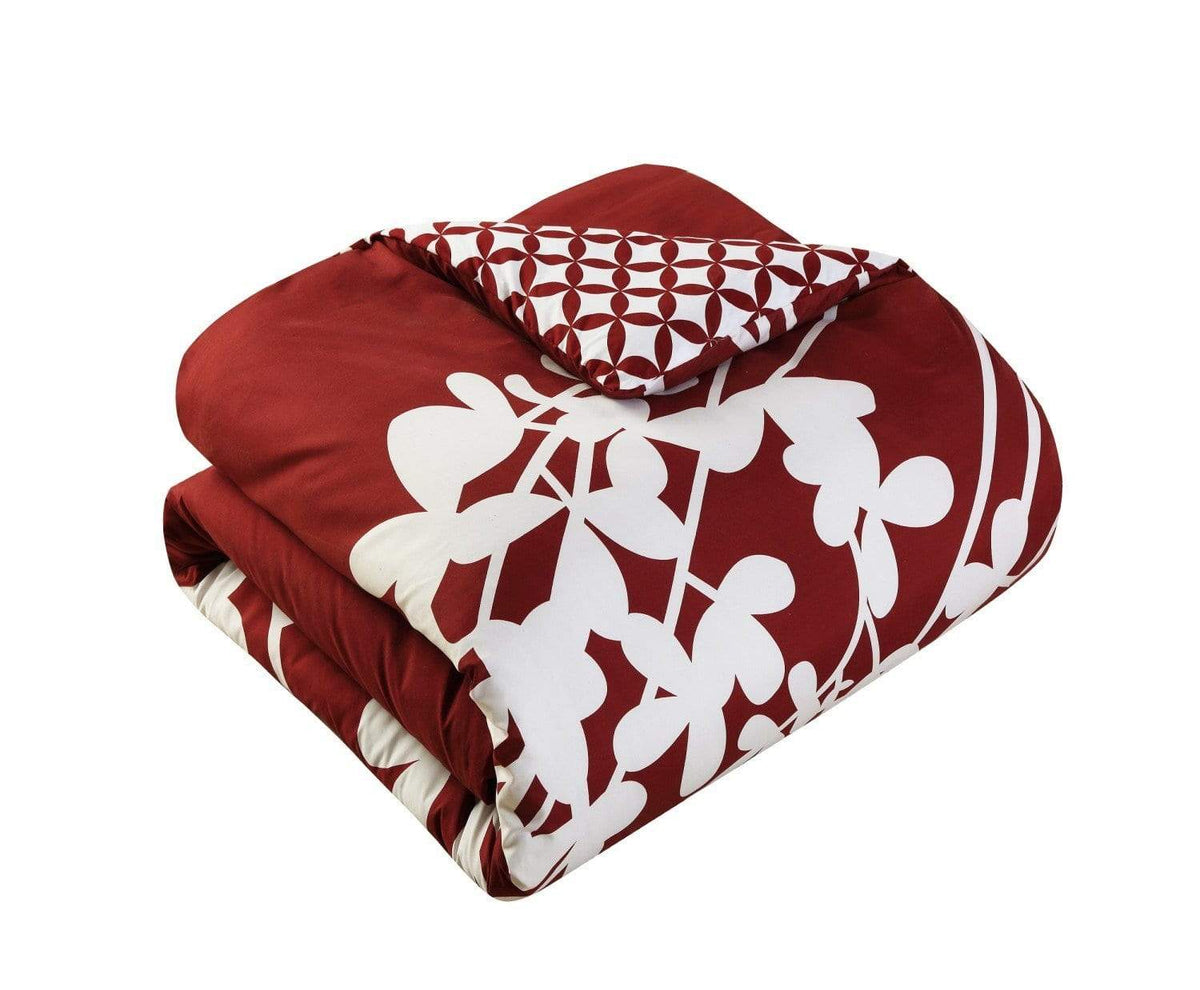 Chic Home Iris 7 Piece Floral Comforter Set 
