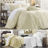 Chic Home Isabella 5 Piece Stitched Comforter Set 