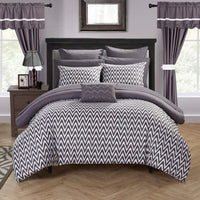 Chic Home Jacksonville 20 Piece Reversible Comforter Set 
