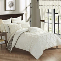 Chic Home Jacksonville 20 Piece Reversible Comforter Set Beige