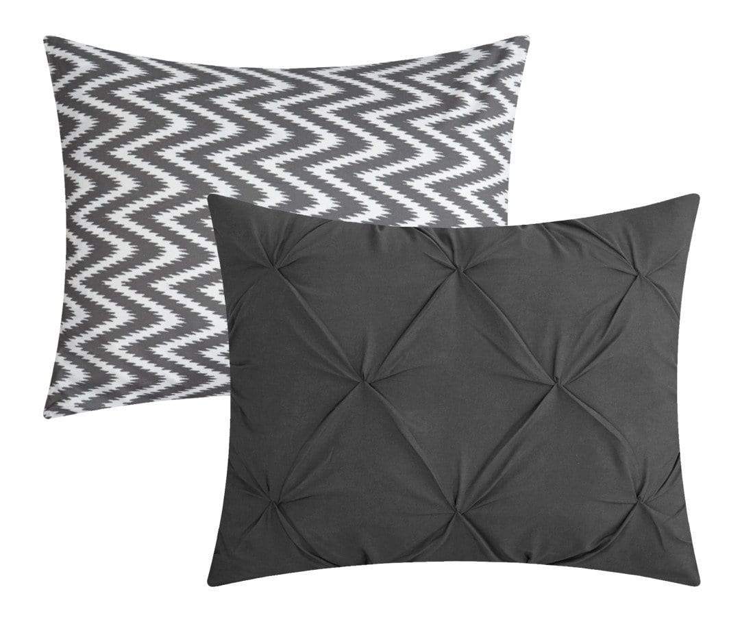 Chic Home Jacky 4 Piece Reversible Comforter Set 