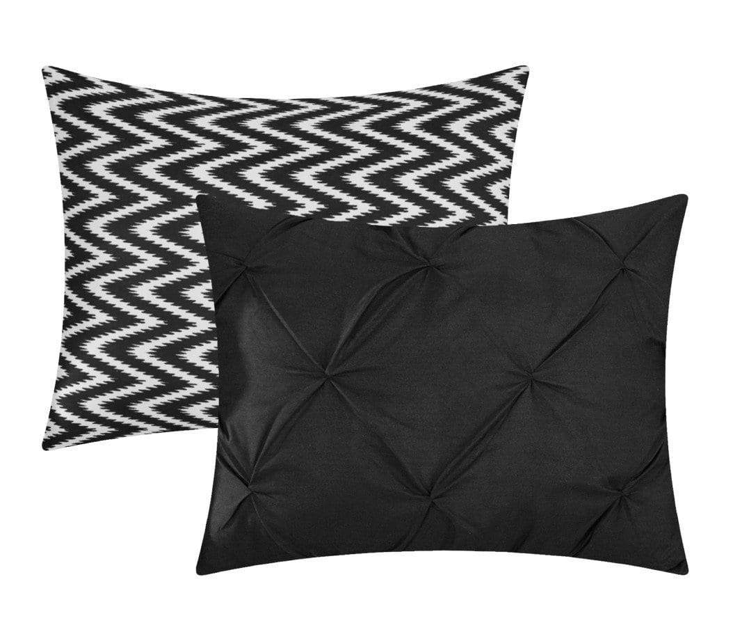 Chic Home Jacky 4 Piece Reversible Comforter Set 