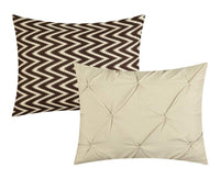 Chic Home Jacky 4 Piece Reversible Comforter Set 