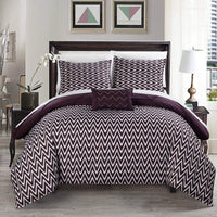 Chic Home Jacky 8 Piece Reversible Comforter Set 