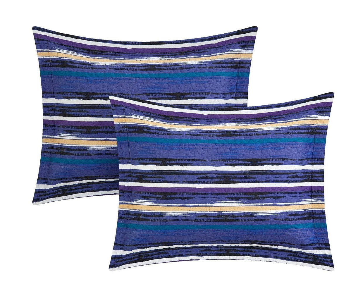 Chic Home Jaden 5 Piece Reversible Quilt Set 