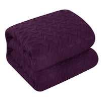 Chic Home Jazmine 3 Piece Embossed Comforter Set 