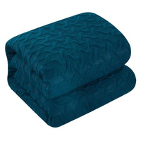 Chic Home Jazmine 3 Piece Embossed Comforter Set 