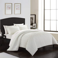 Chic Home Jazmine 3 Piece Embossed Comforter Set 