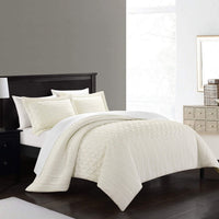 Chic Home Jazmine 3 Piece Embossed Comforter Set 