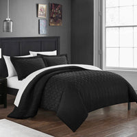 Chic Home Jazmine 3 Piece Embossed Comforter Set 
