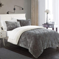 Chic Home Josepha 7 Piece Sherpa Comforter Set 