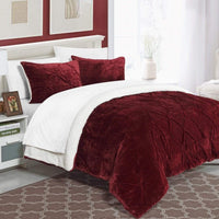 Chic Home Josepha 7 Piece Sherpa Comforter Set 