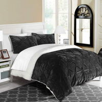 Chic Home Josepha 7 Piece Sherpa Comforter Set 