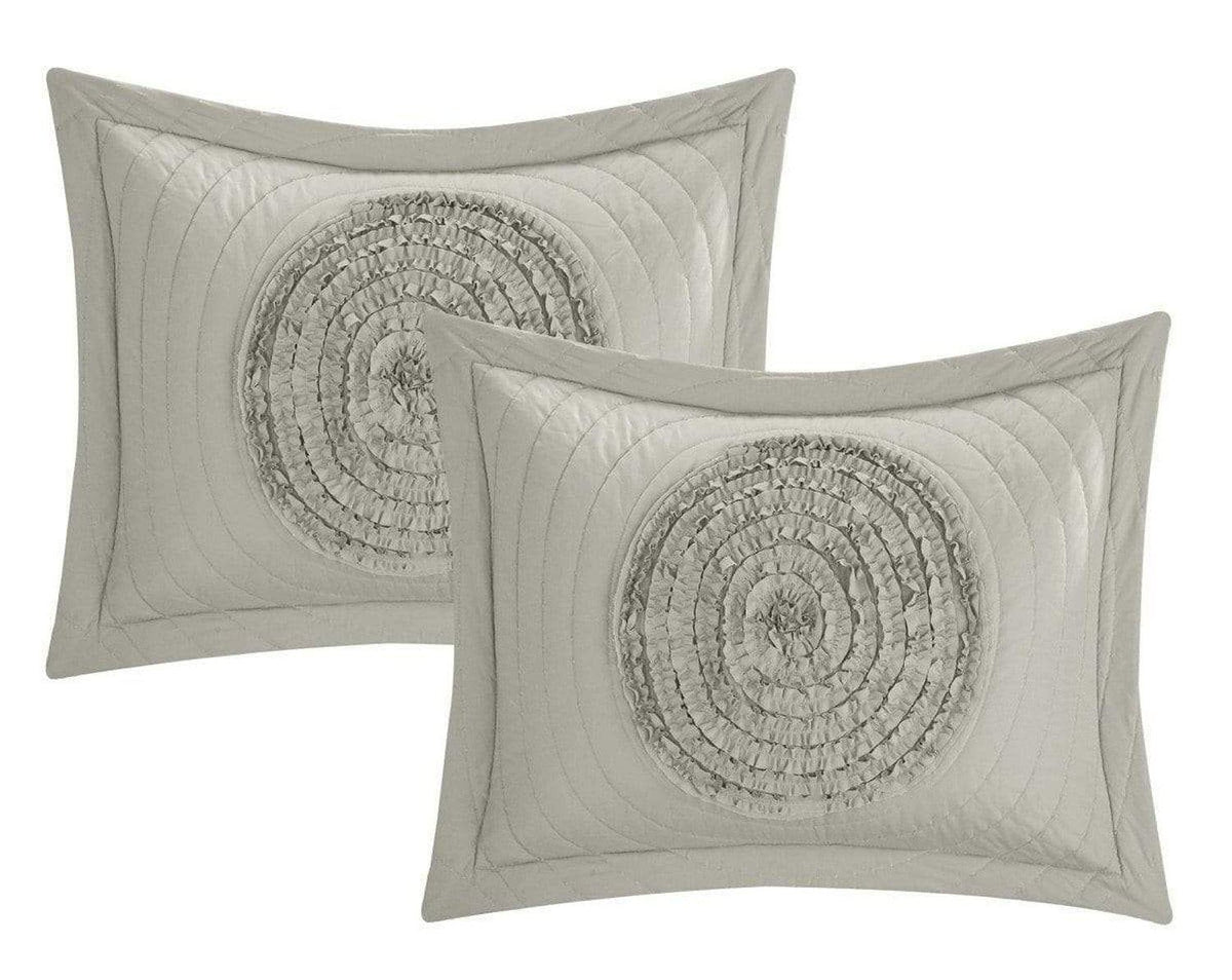 Chic Home Jupiter 8 Piece Floral Quilt Set 