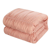 Chic Home Kaiah 7 Piece Striped Comforter Set 