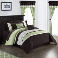 Chic Home Katrin 20 Piece Embroidered Comforter Set 
