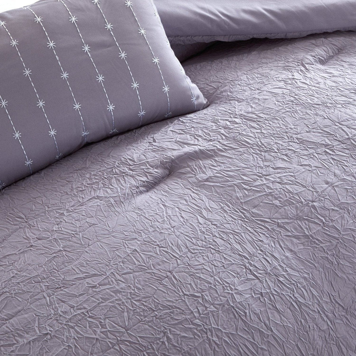 Chic Home Kensley 5 Piece Crinkle Comforter Set 