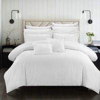 Chic Home Khaya 7 Piece Jacquard Comforter Set 