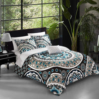 Chic Home Lacey 4 Piece Boho Duvet Cover Set King