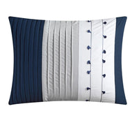 Chic Home Lainy 9 Piece Pleated Comforter Set 