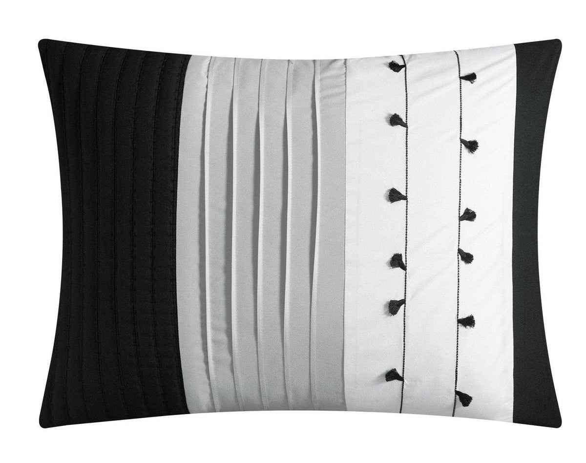 Chic Home Lainy 9 Piece Pleated Comforter Set 
