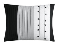 Chic Home Lainy 9 Piece Pleated Comforter Set 