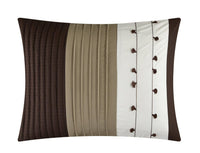 Chic Home Lainy 9 Piece Pleated Comforter Set 