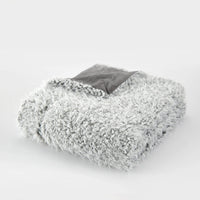 Chic Home Lambs Hill Faux Fur Throw Blanket And Pillow 