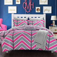 Chic Home Laredo 10 Piece Reversible Comforter Set 