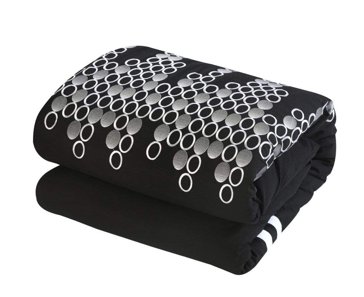 Chic Home Lauren 12 Piece Embroidered Comforter Set 