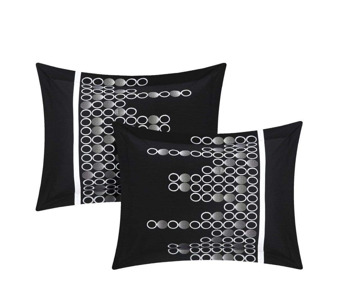 Chic Home Lauren 12 Piece Embroidered Comforter Set 