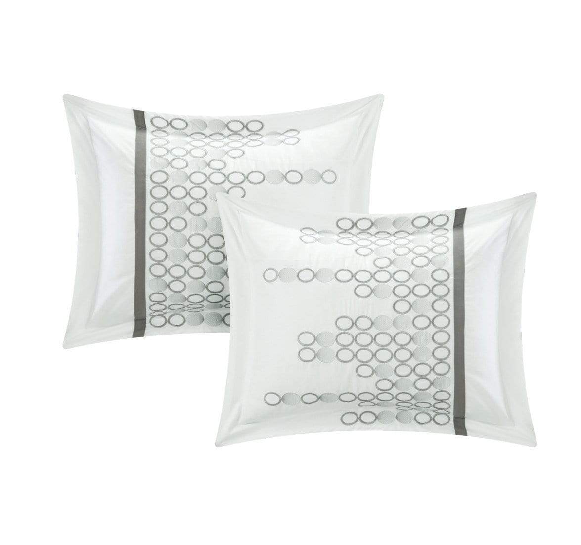 Chic Home Lauren 12 Piece Embroidered Comforter Set 