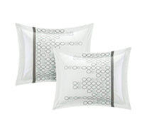 Chic Home Lauren 12 Piece Embroidered Comforter Set 