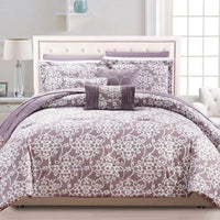 Chic Home Lea 10 Piece Reversible Comforter Set 